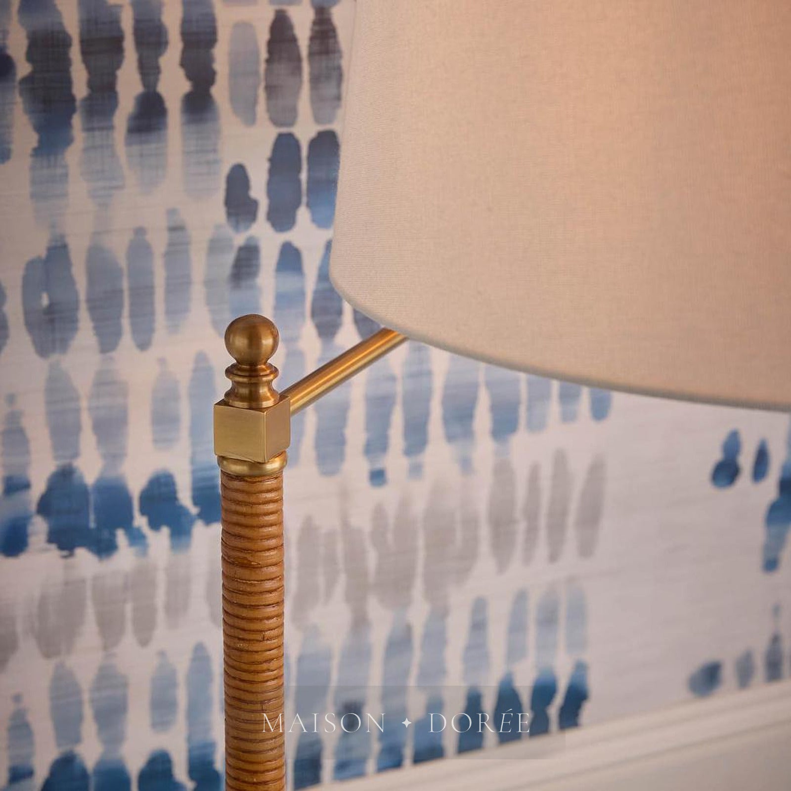Cody Floor Lamp Bass Brass - Base Only