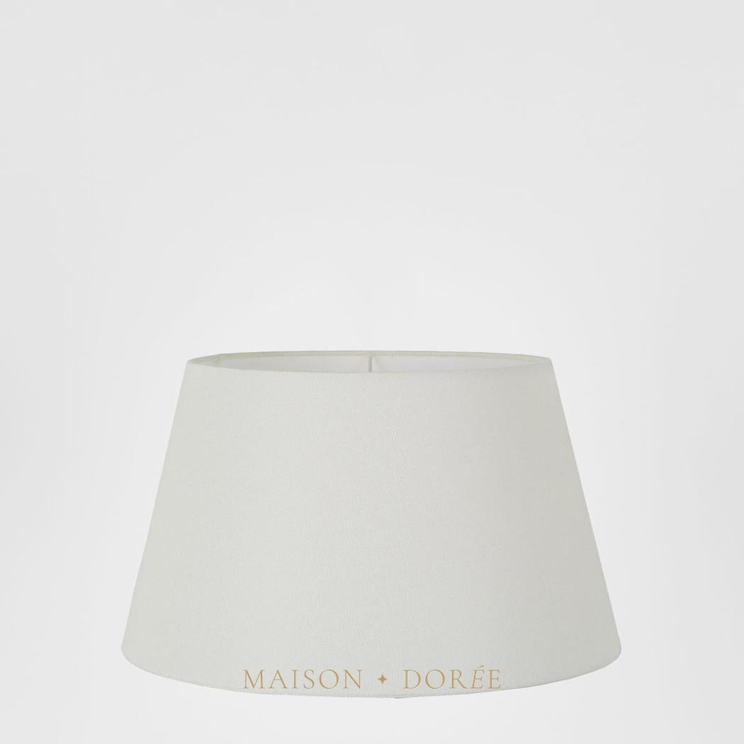 Linen Taper Lamp Shade XS Textured Ivory