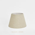 Linen Taper Lamp Shade XS Light Natural