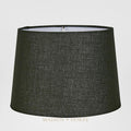 Linen Drum Lamp Shade XS Black