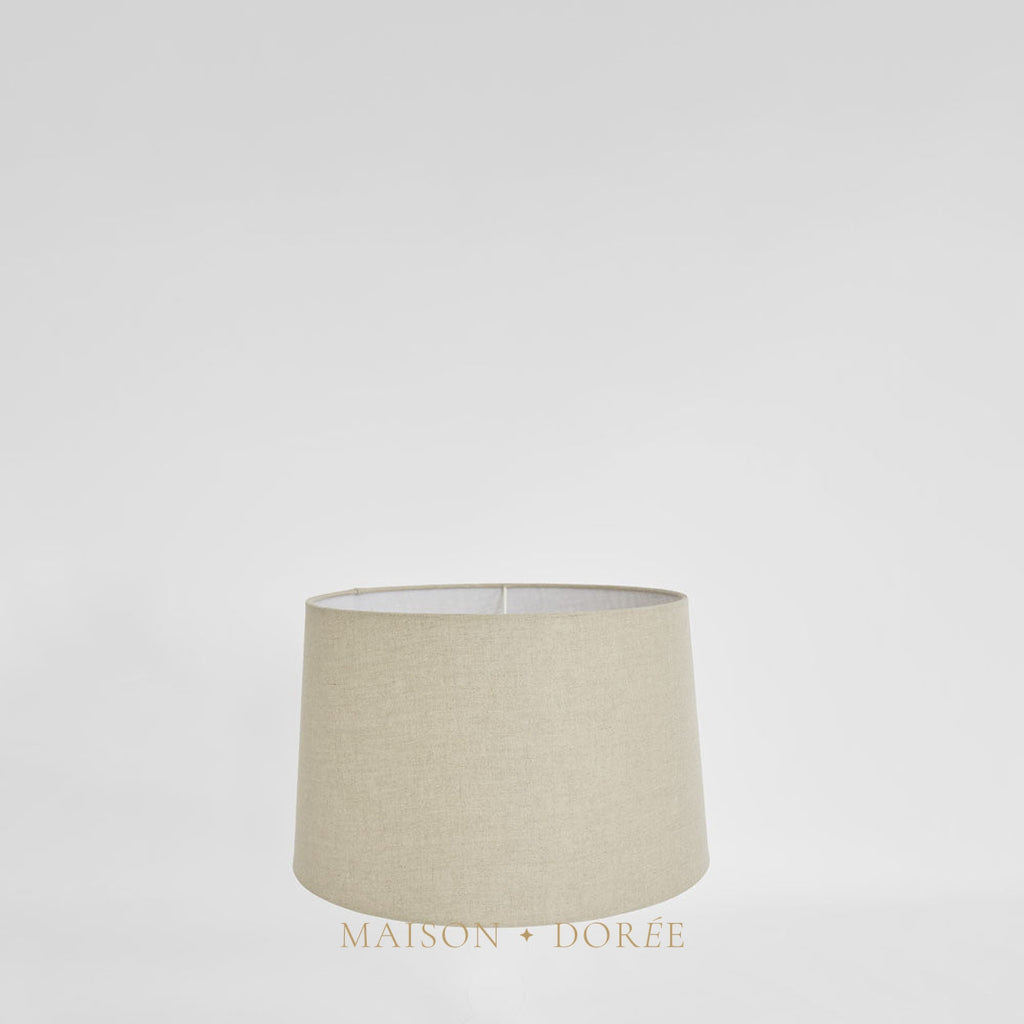 Linen Drum Lamp Shade XS Light Natural