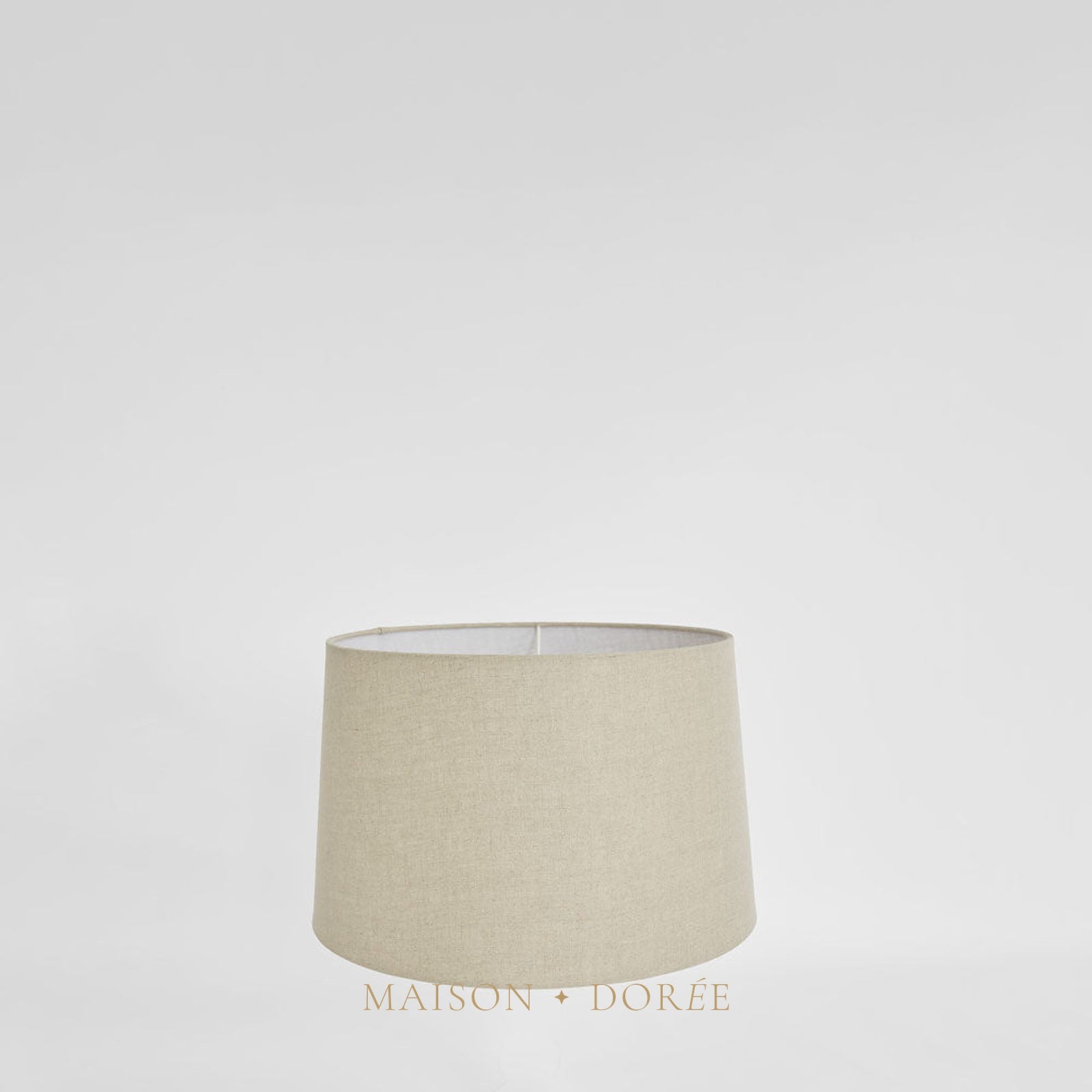 Linen Drum Lamp Shade XS Light Natural