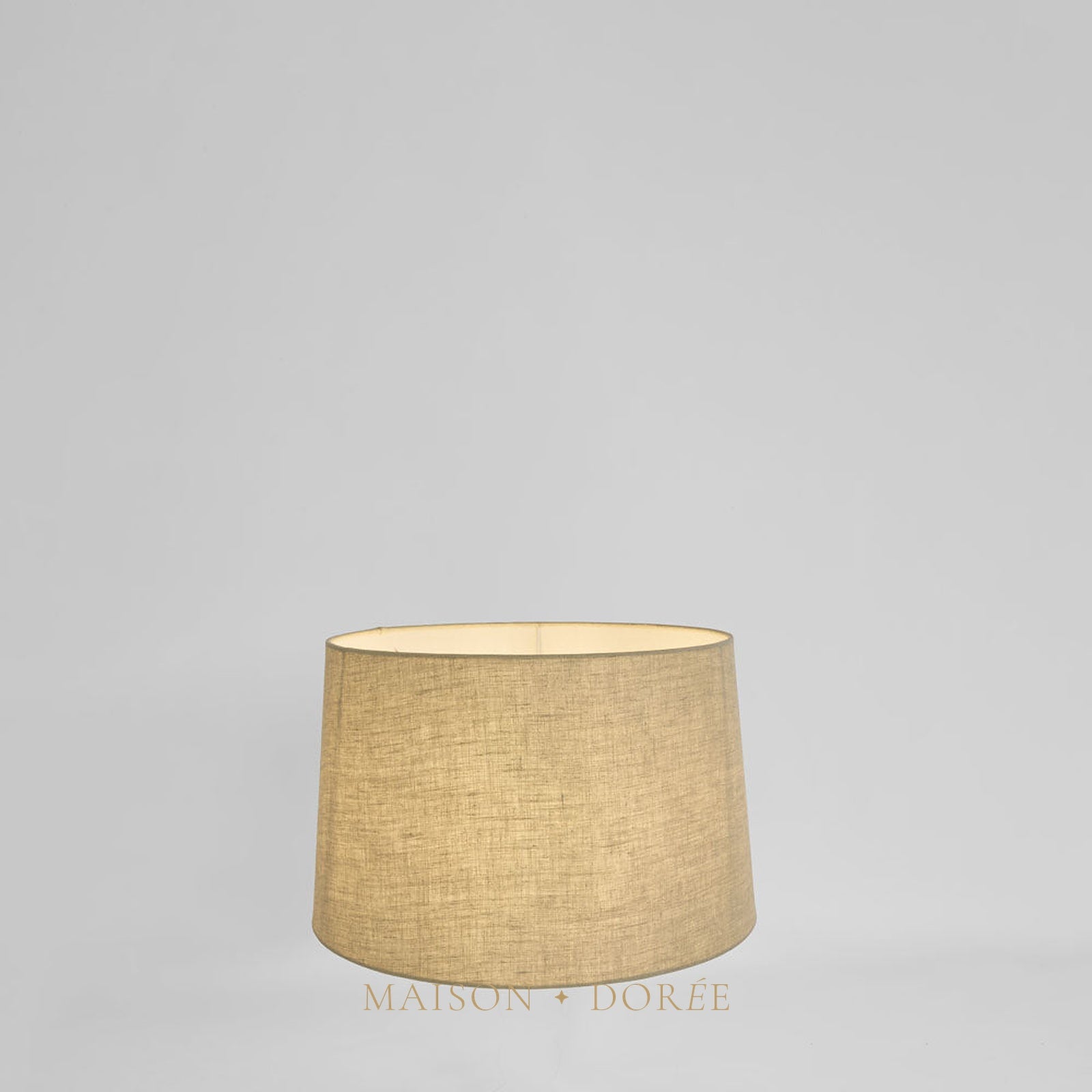 Linen Drum Lamp Shade XS Light Natural