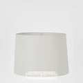Linen Drum Lamp Shade Medium Textured Ivory