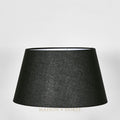 Linen Taper Lamp Shade XL Black