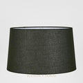 Linen Drum Lamp Shade XL Black