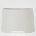 Linen Drum Lamp Shade XXL Ivory