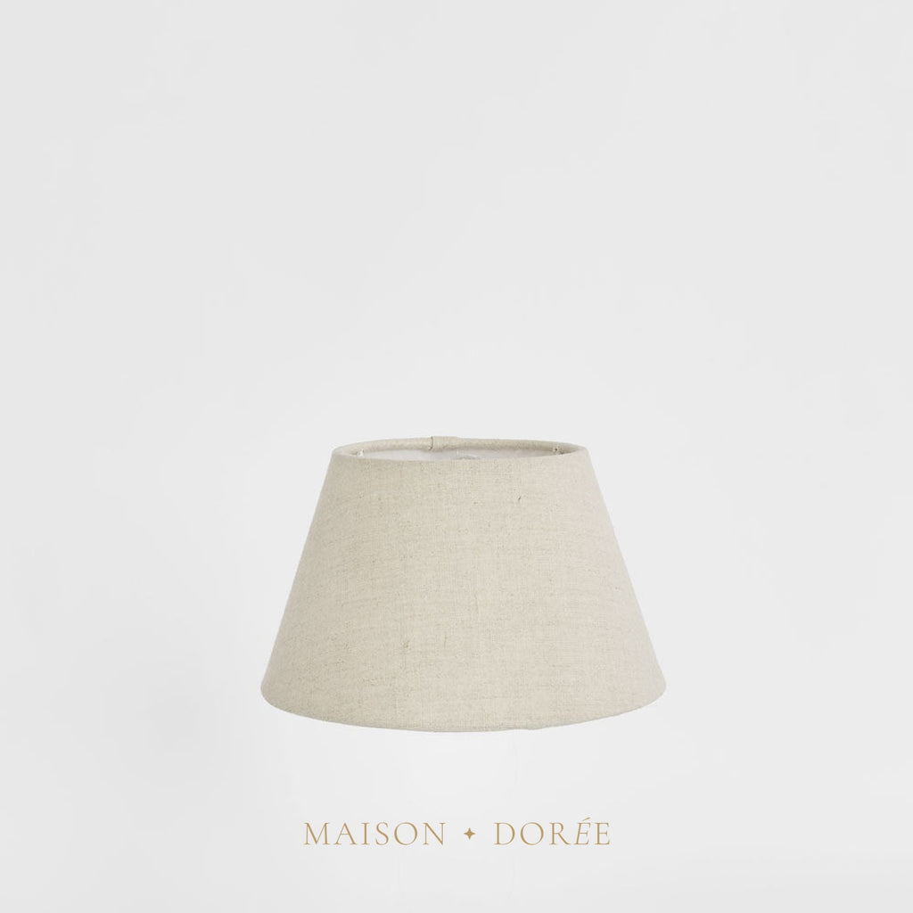 Linen Drum Lamp Shade XXS Light Natural