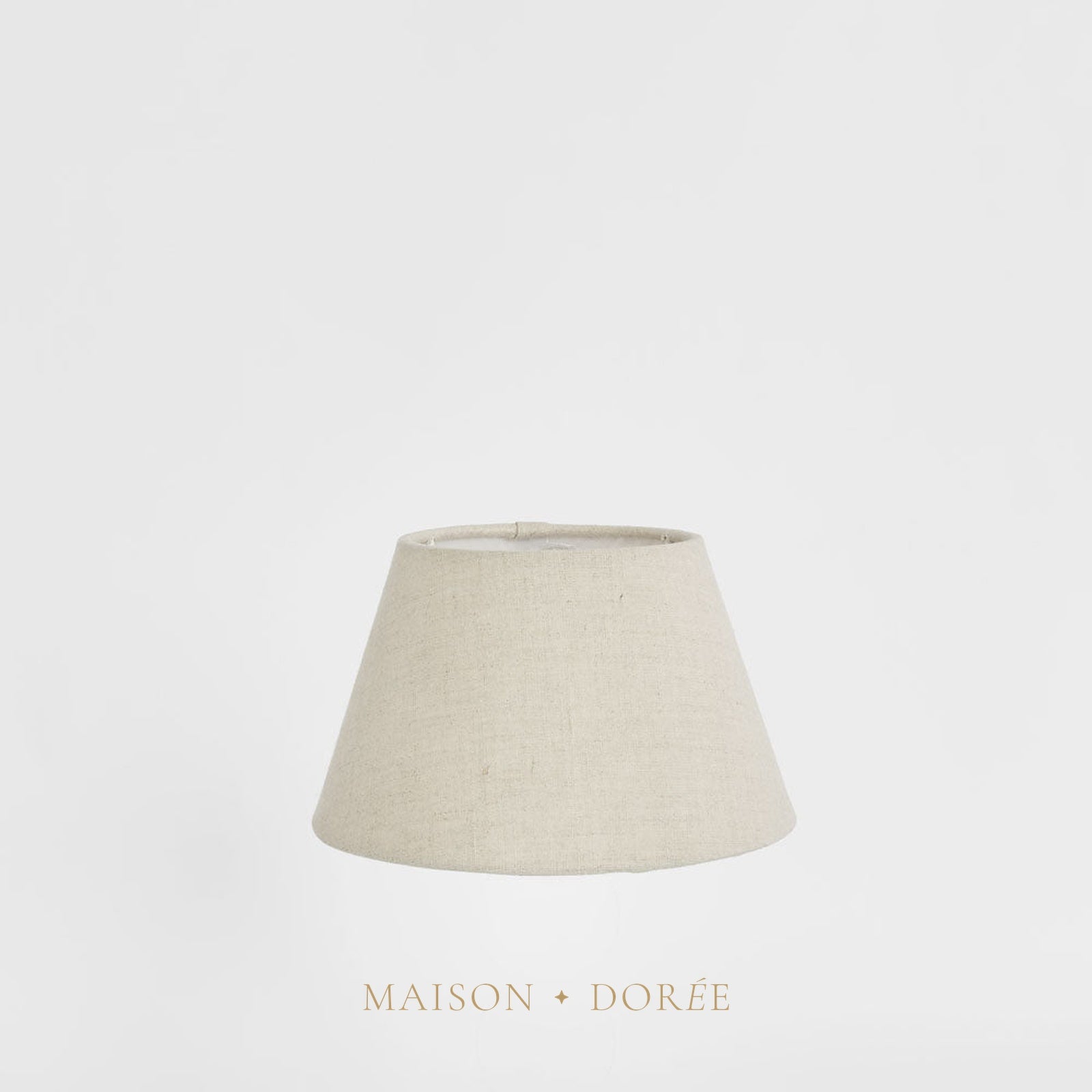 Linen Drum Lamp Shade XXS Light Natural