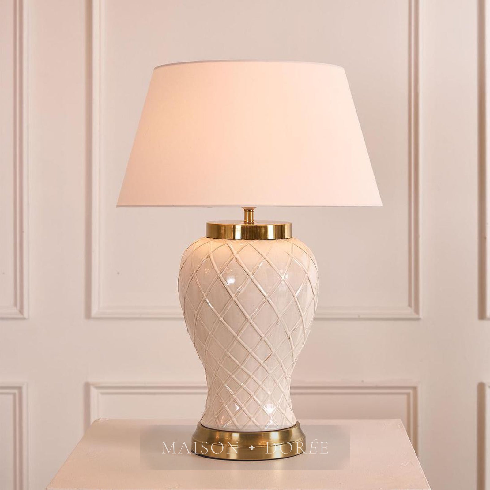 Berkley Ceramic Lamp & Shade