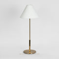 Alpine Table Lamp Antique Brass with shade