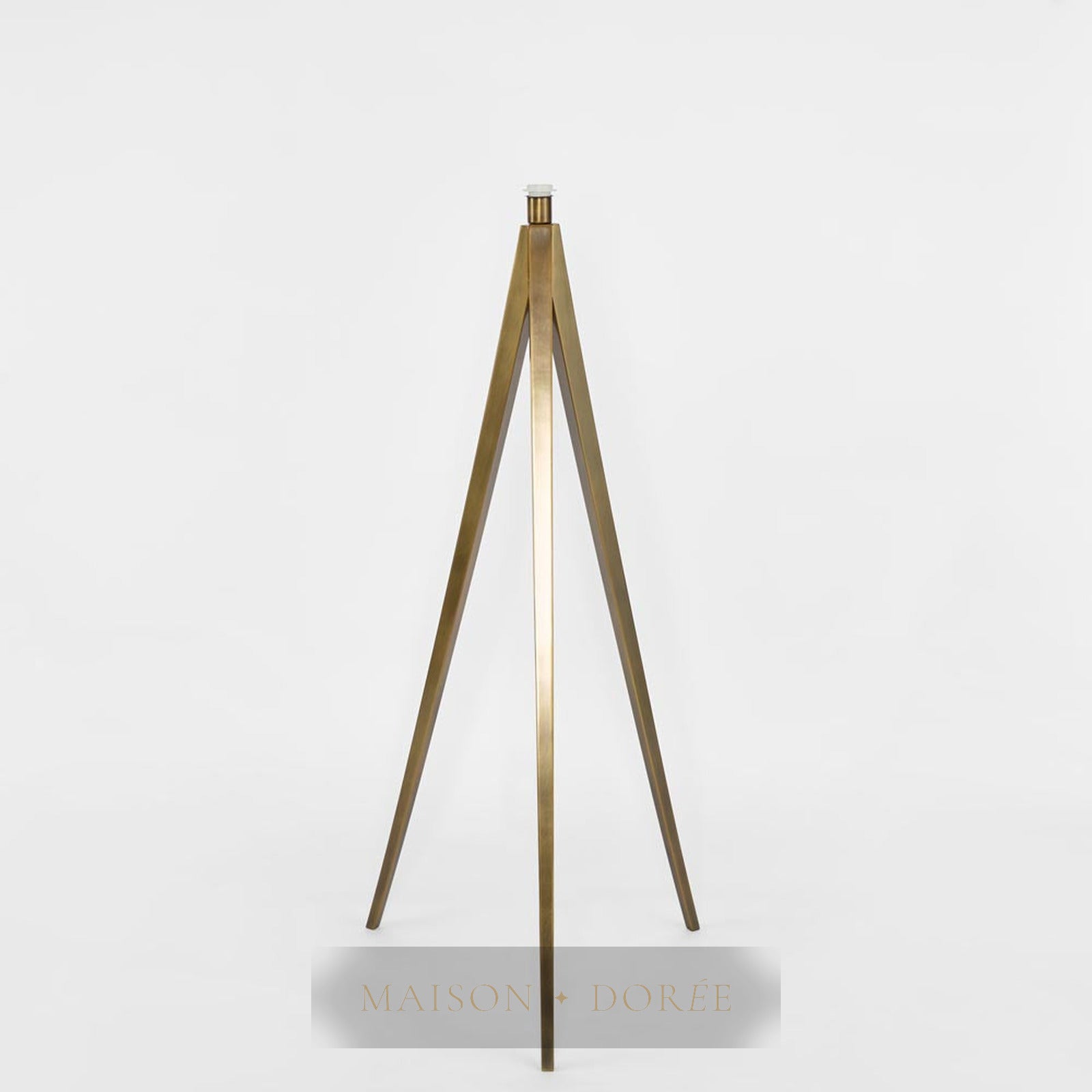 Maxwell Bronze Floor Lamp Base Only
