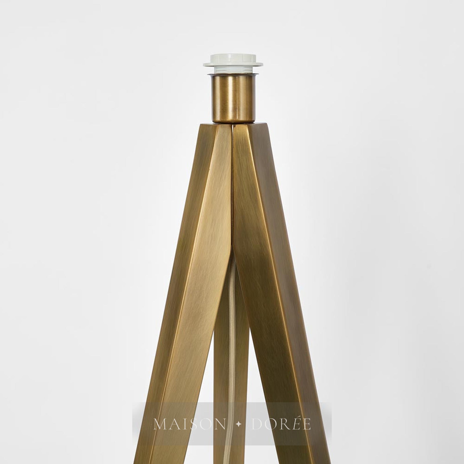 Maxwell Bronze Floor Lamp Base Only