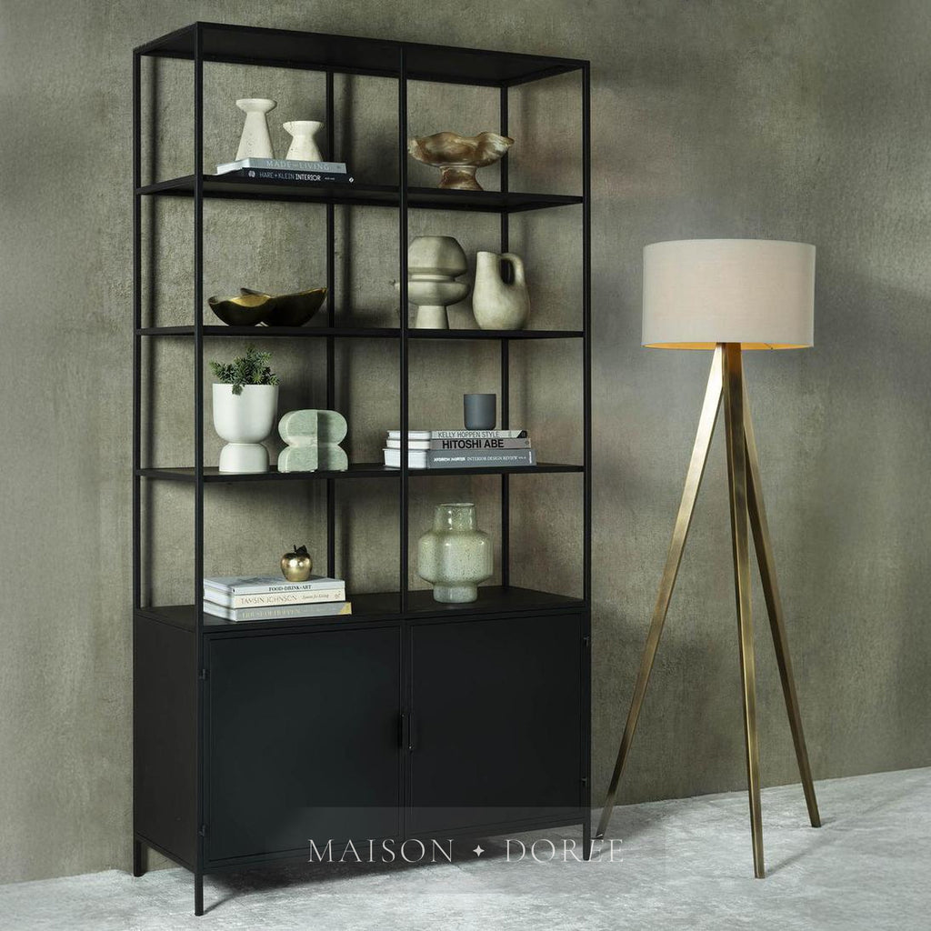 Maxwell Bronze Floor Lamp Base Only