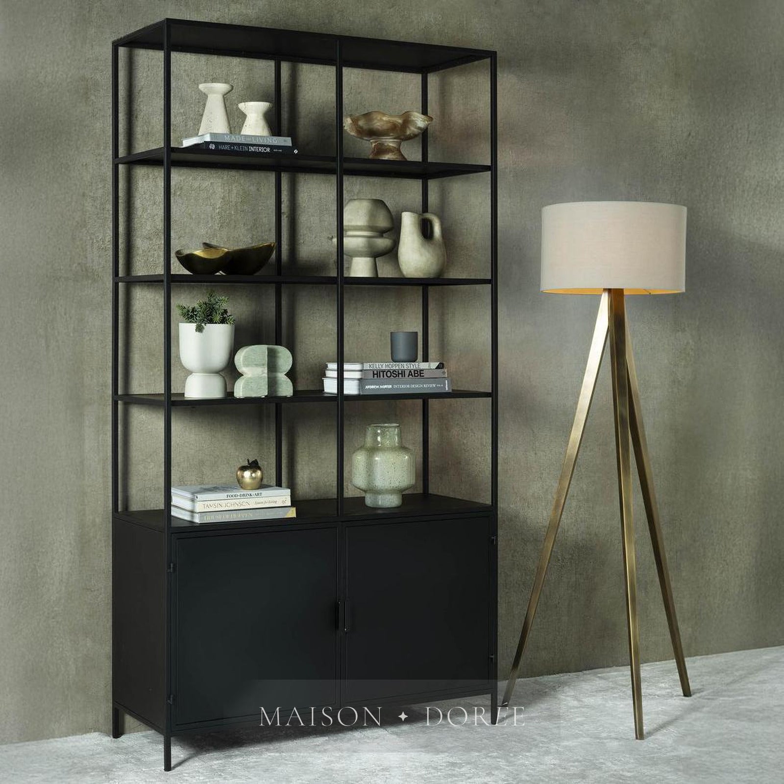 Maxwell Bronze Floor Lamp Base Only