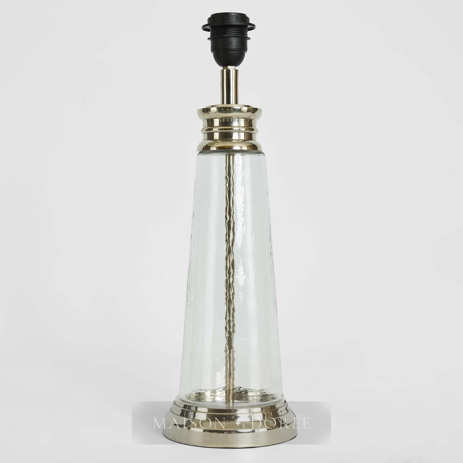 Caesaro Table Lamp Grey - Base Only