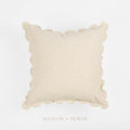 Cushion - Scallop 50x50cm White