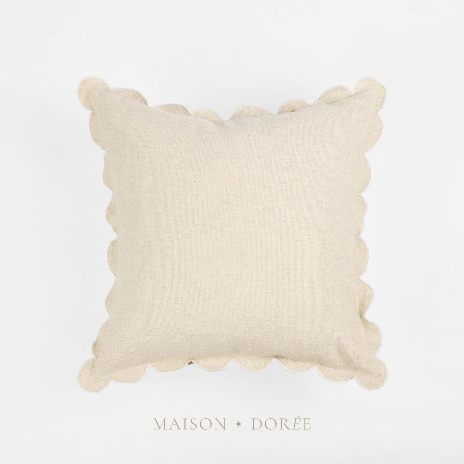 Cushion - Scallop 50x50cm White