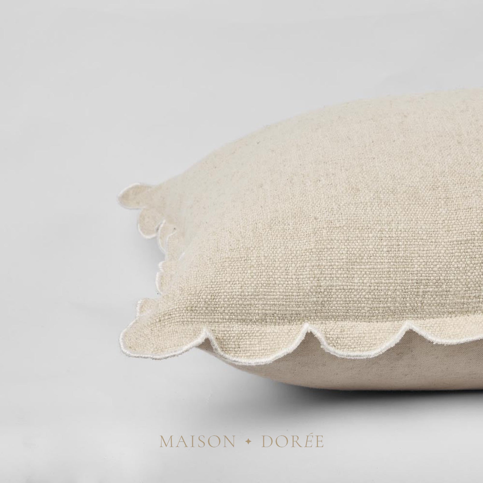 Cushion - Scallop 50x50cm White - view 3