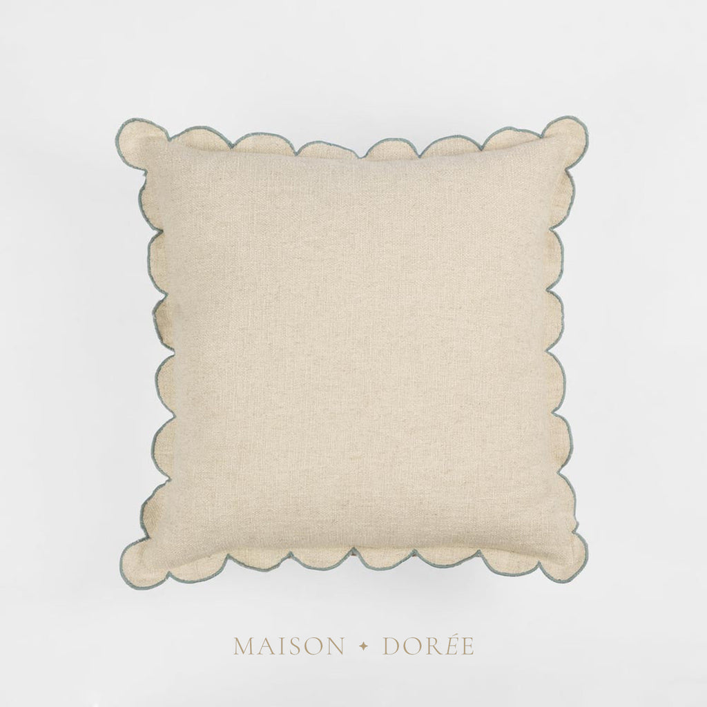 Cushion - Scallop 50x50cm Blue
