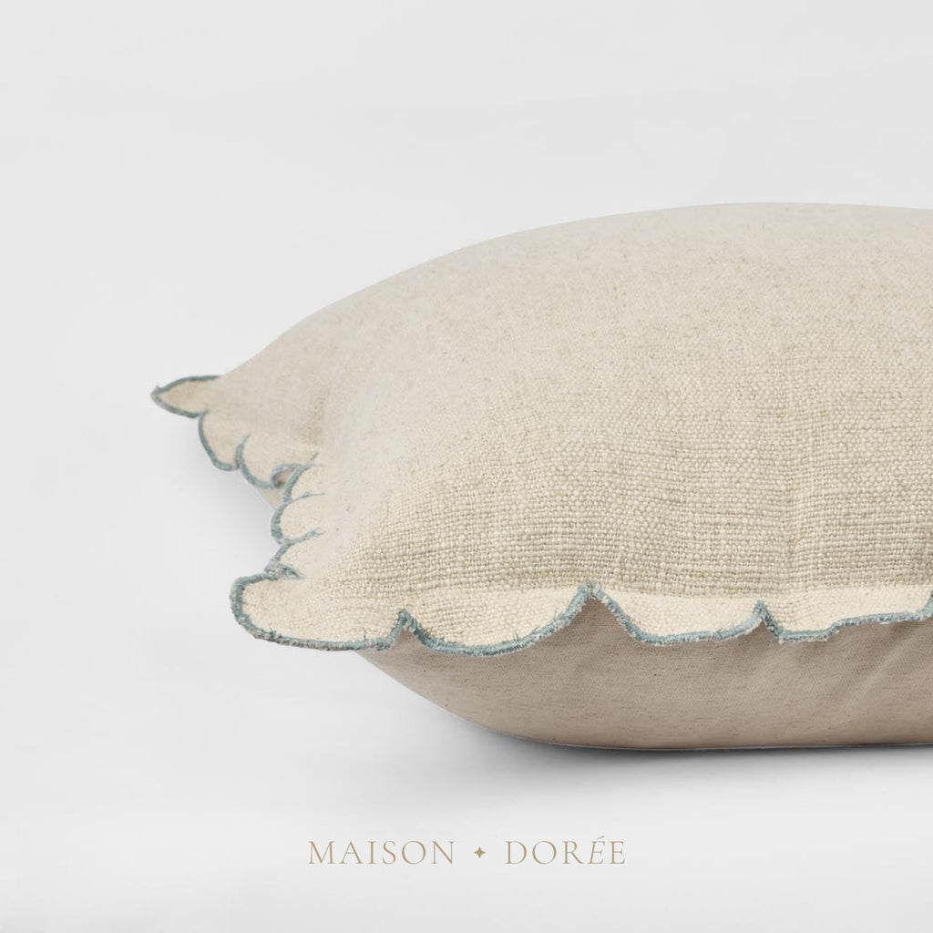 Cushion - Scallop 50x50cm Blue - view 3