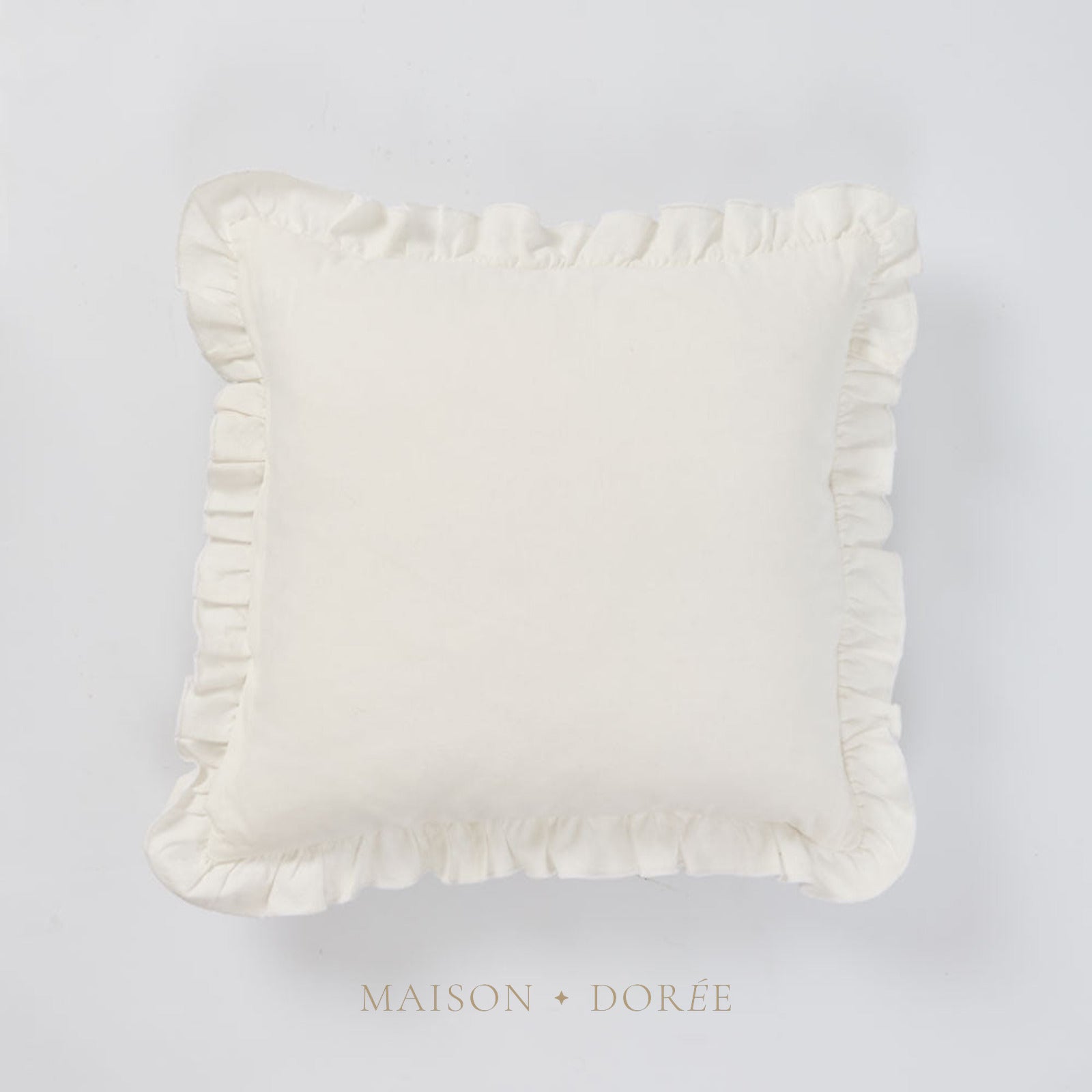 Cushion - Poppy 50x50cm White - view 2