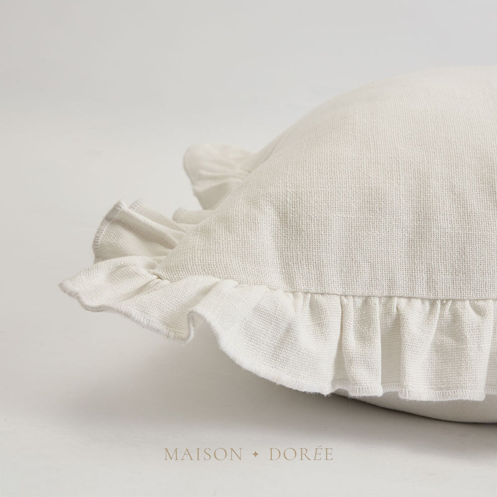 Cushion - Poppy 50x50cm White - view 3