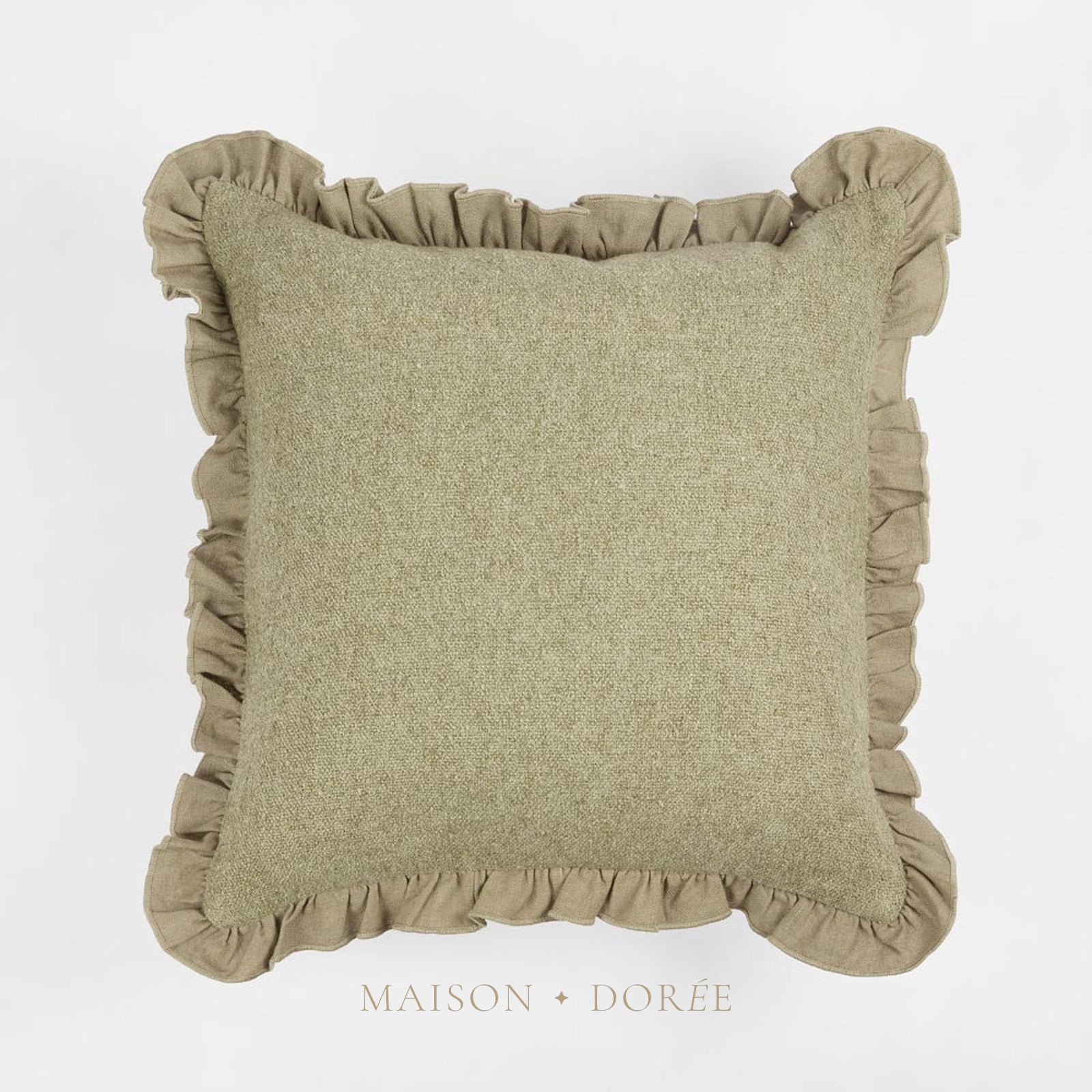 Cushion - Poppy 50x50cm Green