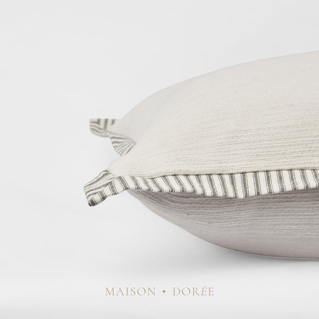 Cushion - Azalea 50x50cm White/Grey - view 3