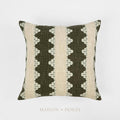 Cushion - Ellsbeth 50x50cm Green/White