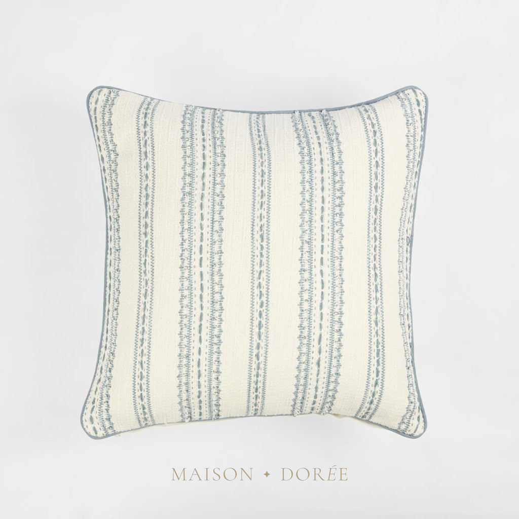 Cushion - Bluebell 50x50cm Natural/Blue