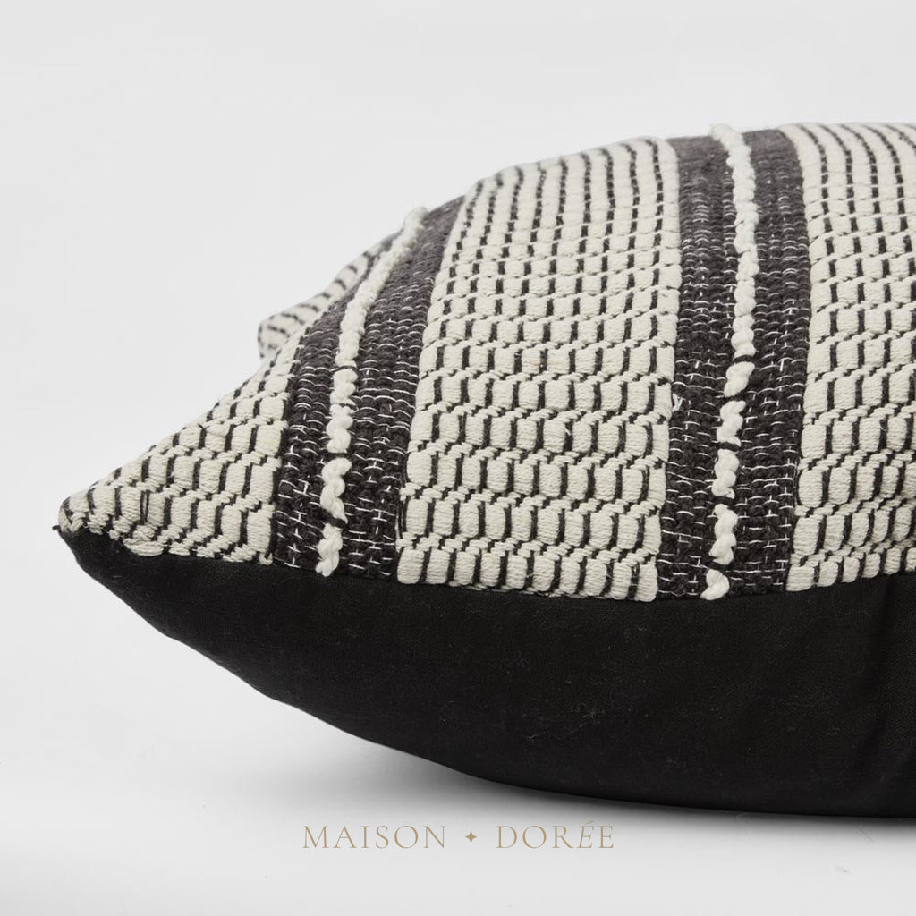 Cushion - Maverick 50x50cm Natural/Black - view 2