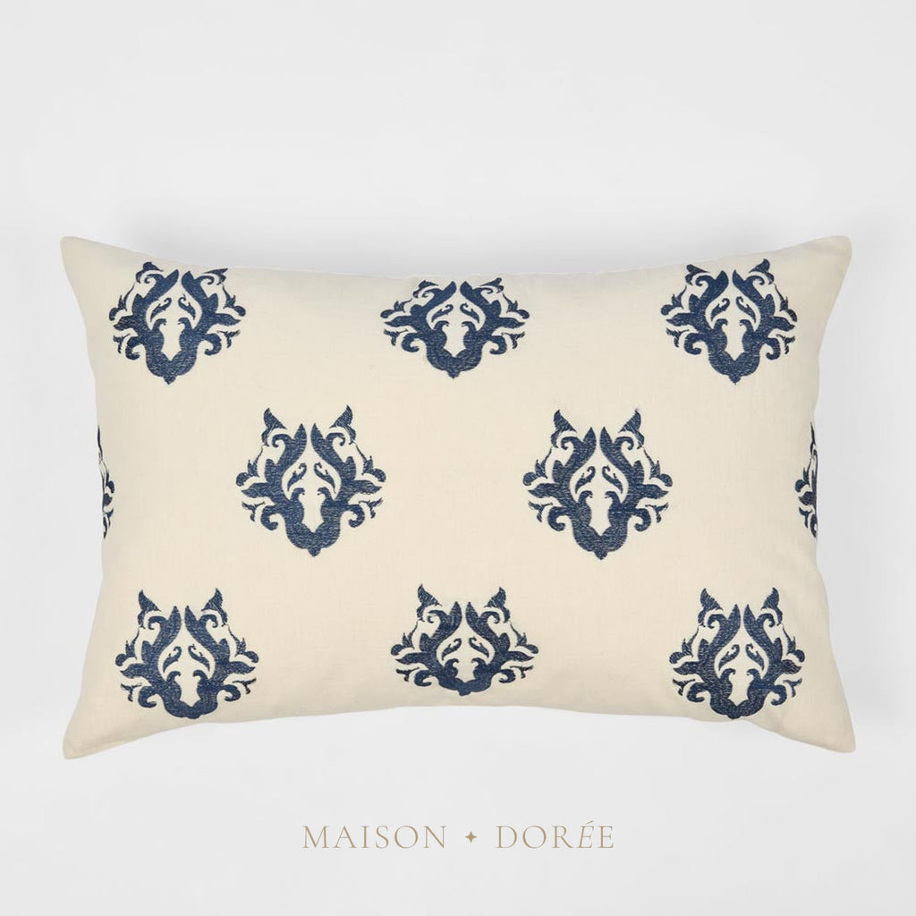 Cushion - Bluebird 40x60cm Blue/White
