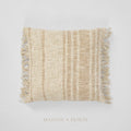 Cushion - Archer 50x50cm Natural/Mustard