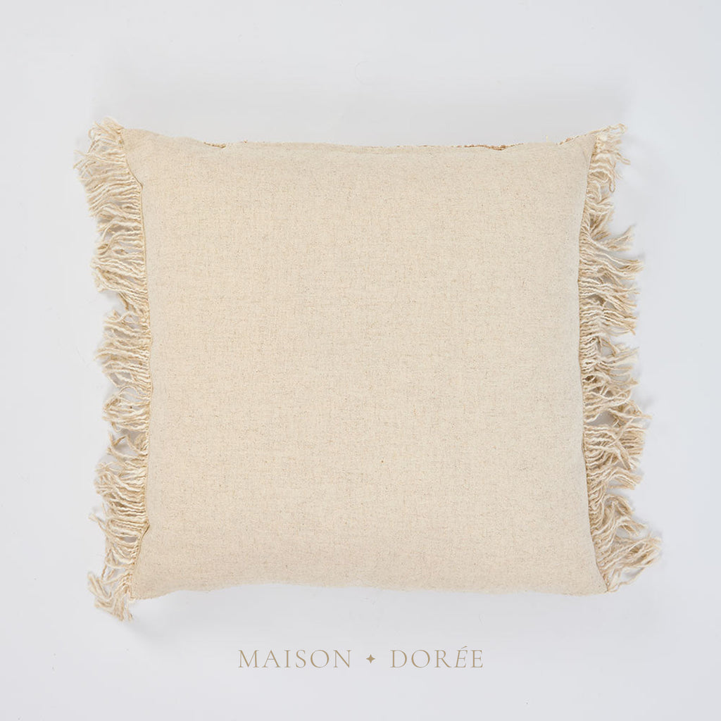 Cushion - Archer 50x50cm Natural/Mustard - view 2