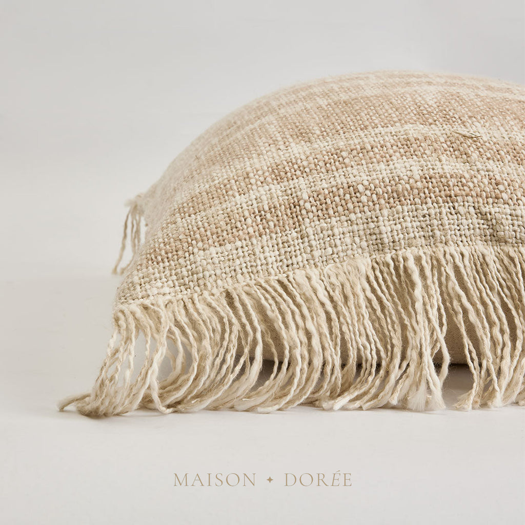 Cushion - Archer 50x50cm Natural/Mustard - view 3