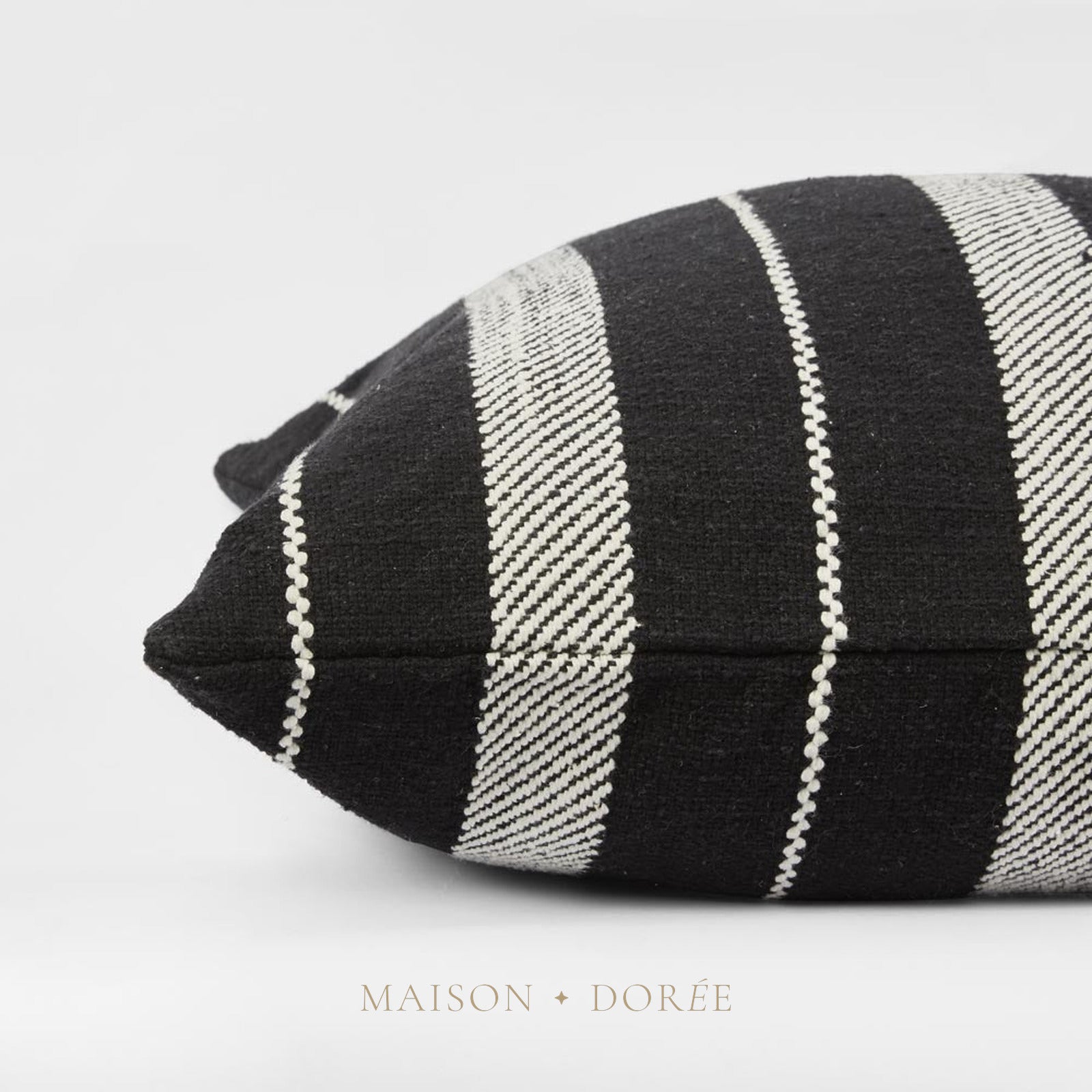 Cushion - Malik 50x50cm Black/White - view 2