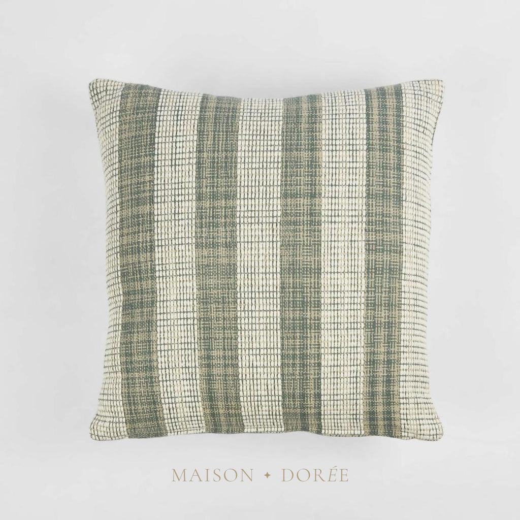 Cushion - Otis 50x50cm Green/White