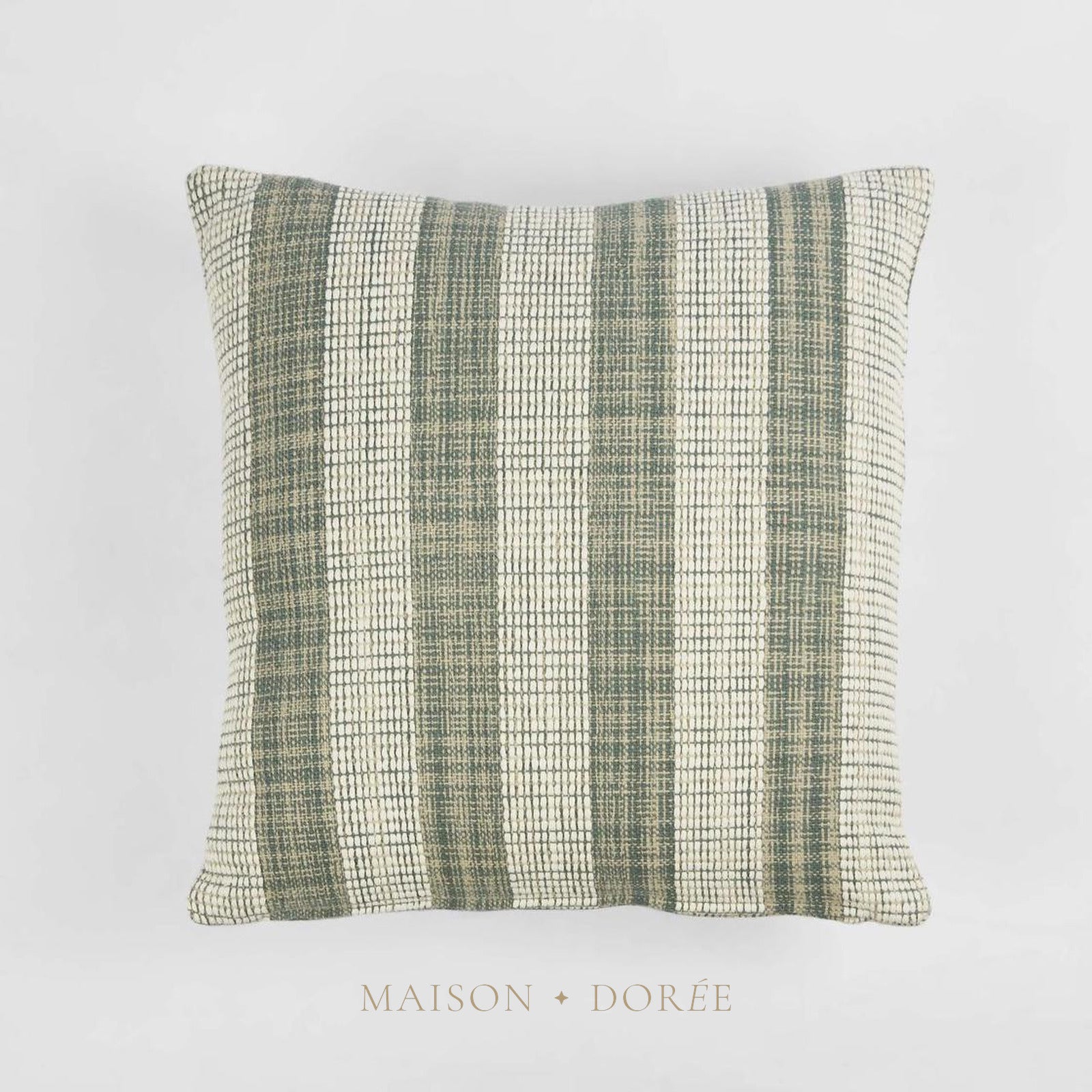 Cushion - Otis 50x50cm Green/White