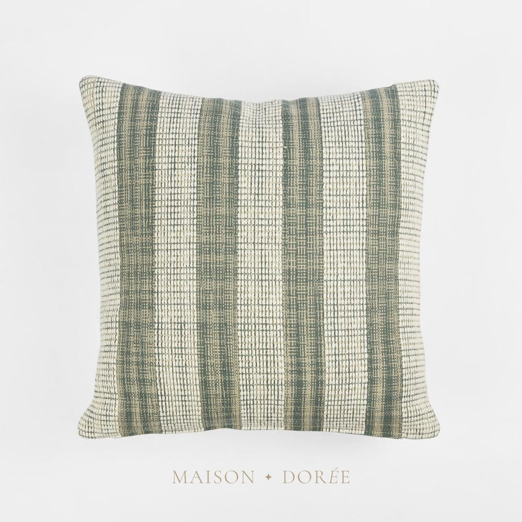 Cushion - Otis 50x50cm Green/White - view 2