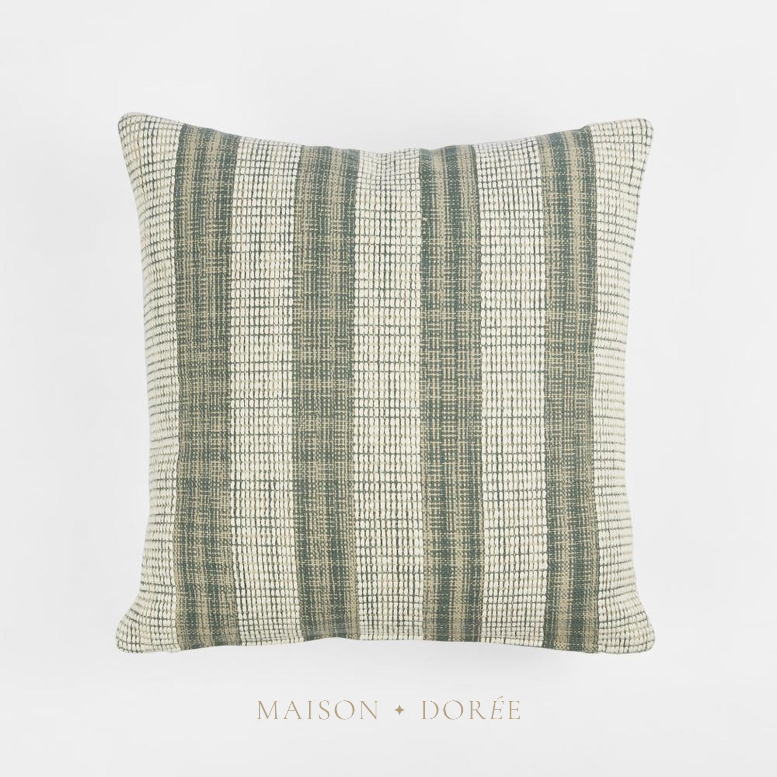 Cushion - Otis 50x50cm Green/White - view 2