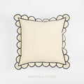 Cushion - Paree 50x50cm Natural/Blue