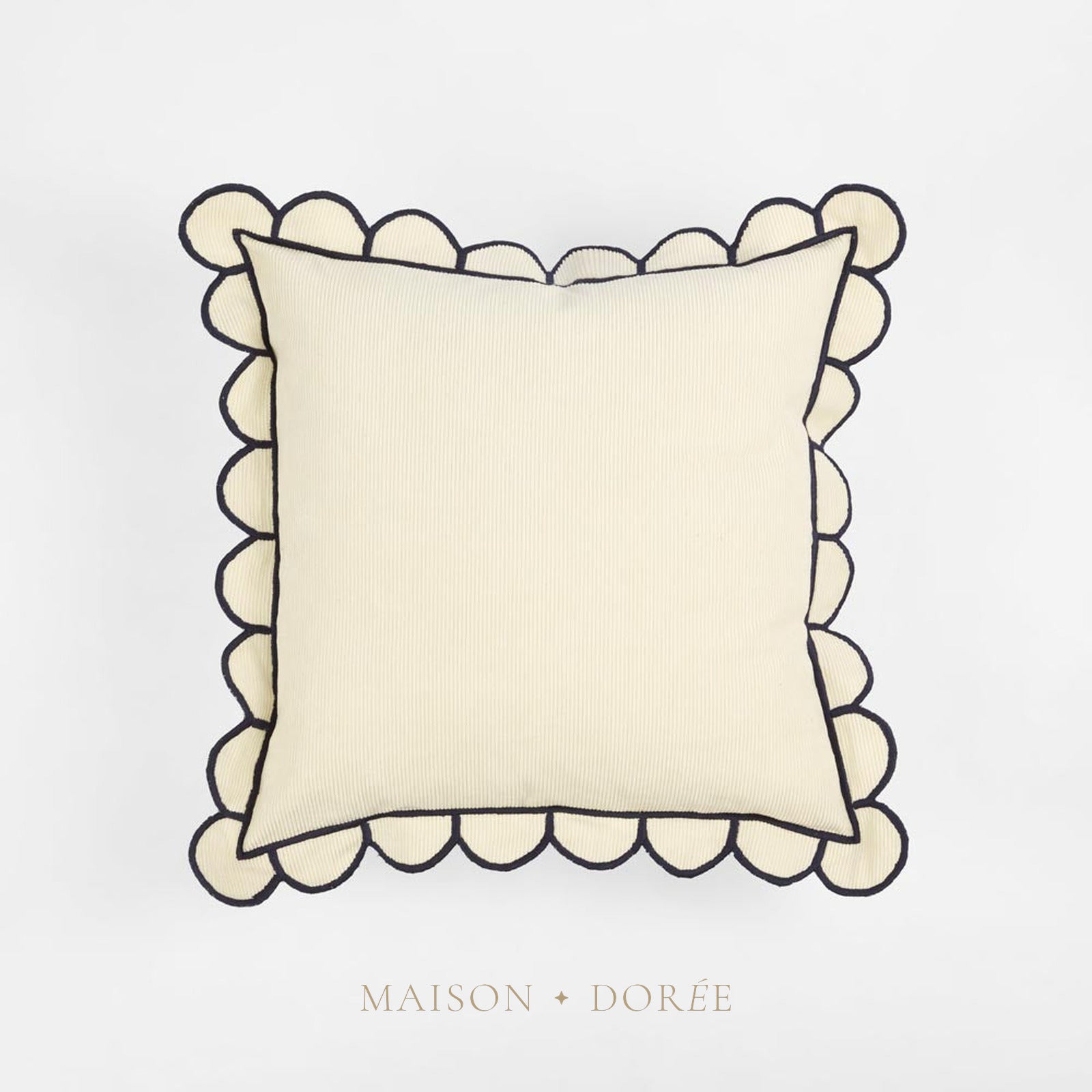Cushion - Paree 50x50cm Natural/Blue