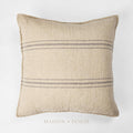 French Blue Stripe Cushion 50x50