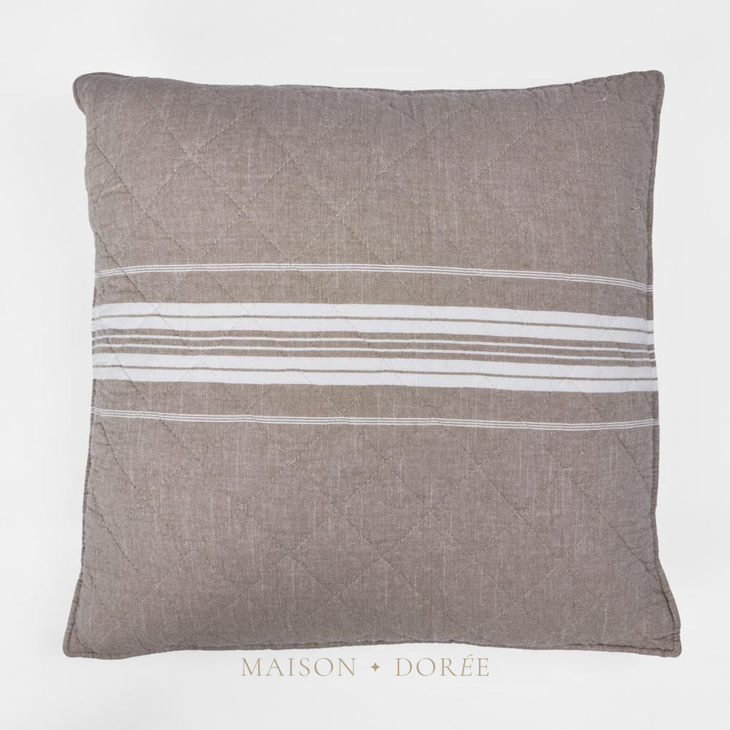 Donkey & White Stripe Cushion 50x50