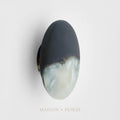 Halo Coat Hook Medium Swirl Resin B&W