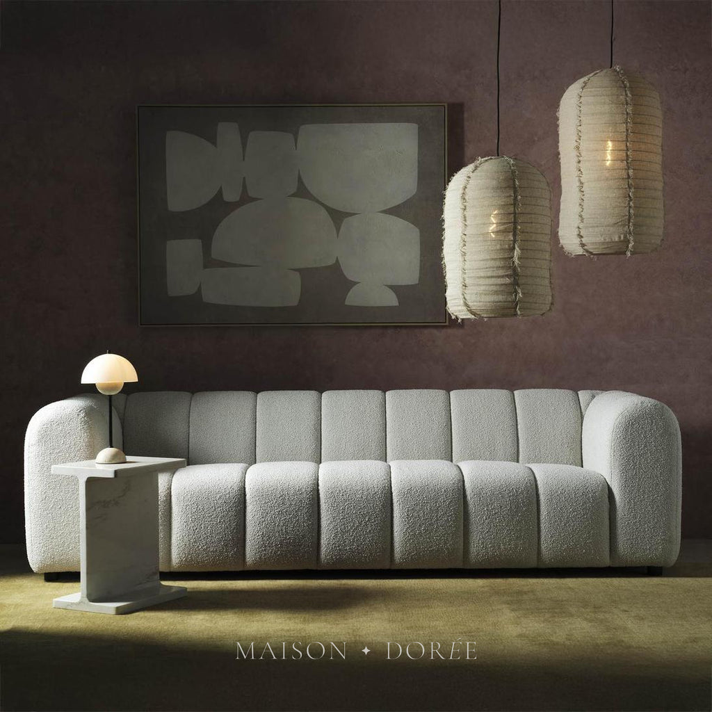 Stones Abstract Textured Canvas Wall Art 100x140cm - view 5