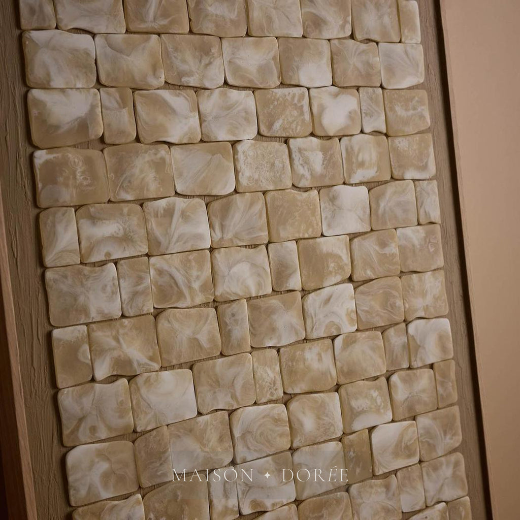 Auri Resin Wall Art 120 x 80cm Brown - view 5