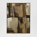 Muted Geometry Canvas Wall Art 90x120cm