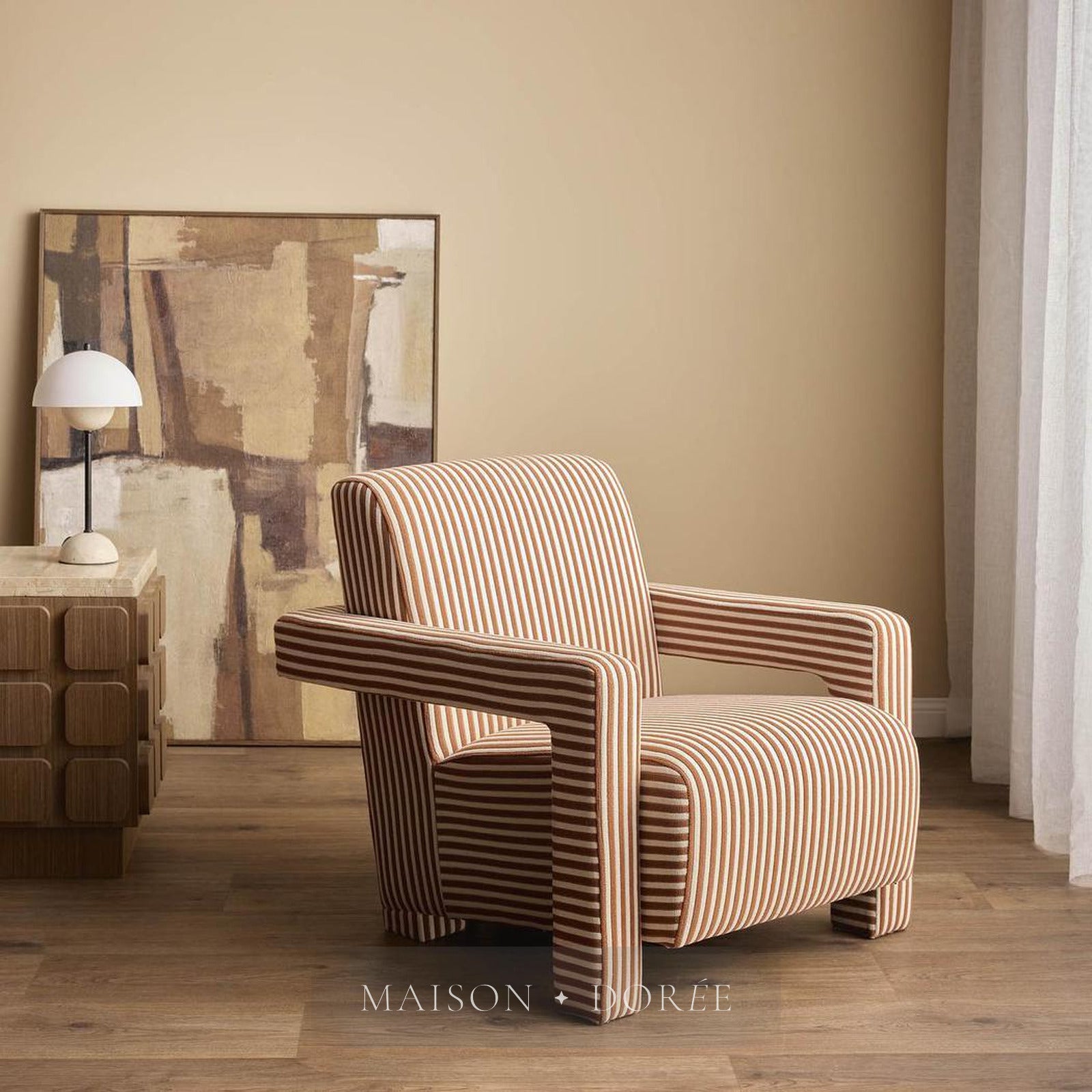 Muted Geometry Canvas Wall Art 90x120cm - view 2